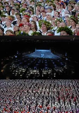 歌声舞影自由魂：拉脱维亚百年故事 ラトビア100年物語：歌と踊りでつないだ誇り封面