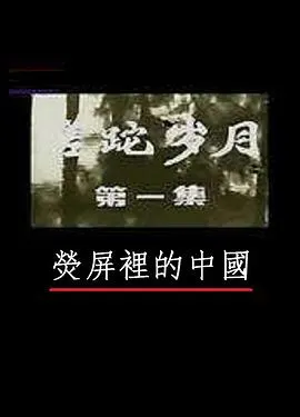 荧屏里的中国封面