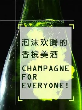 泡沫欢腾的香槟美酒封面