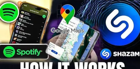 背后的技术：谷歌地图、Spotify、Shazam封面