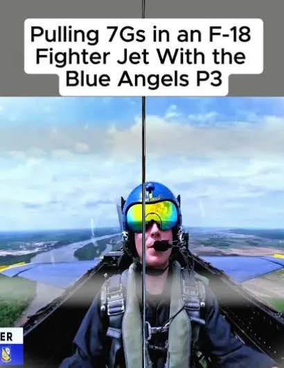蓝天使飞行表演队驾驶 F-18 战斗机完成 7G 过载封面